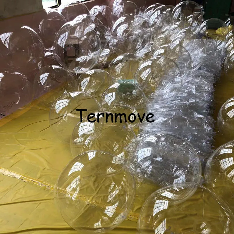 Детский прозрачный гигантский водяной шар рекламный надувной подвесной декор