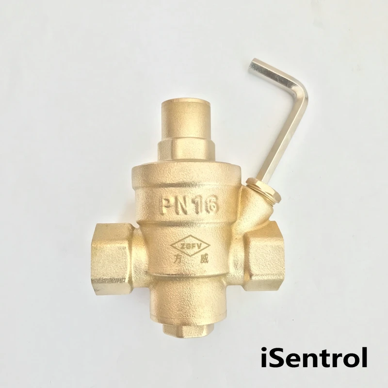 

G1/2" Female Thread High Temperature Adjustable Pressure Reducing Valve without Pressure Gauge made of Brass H59