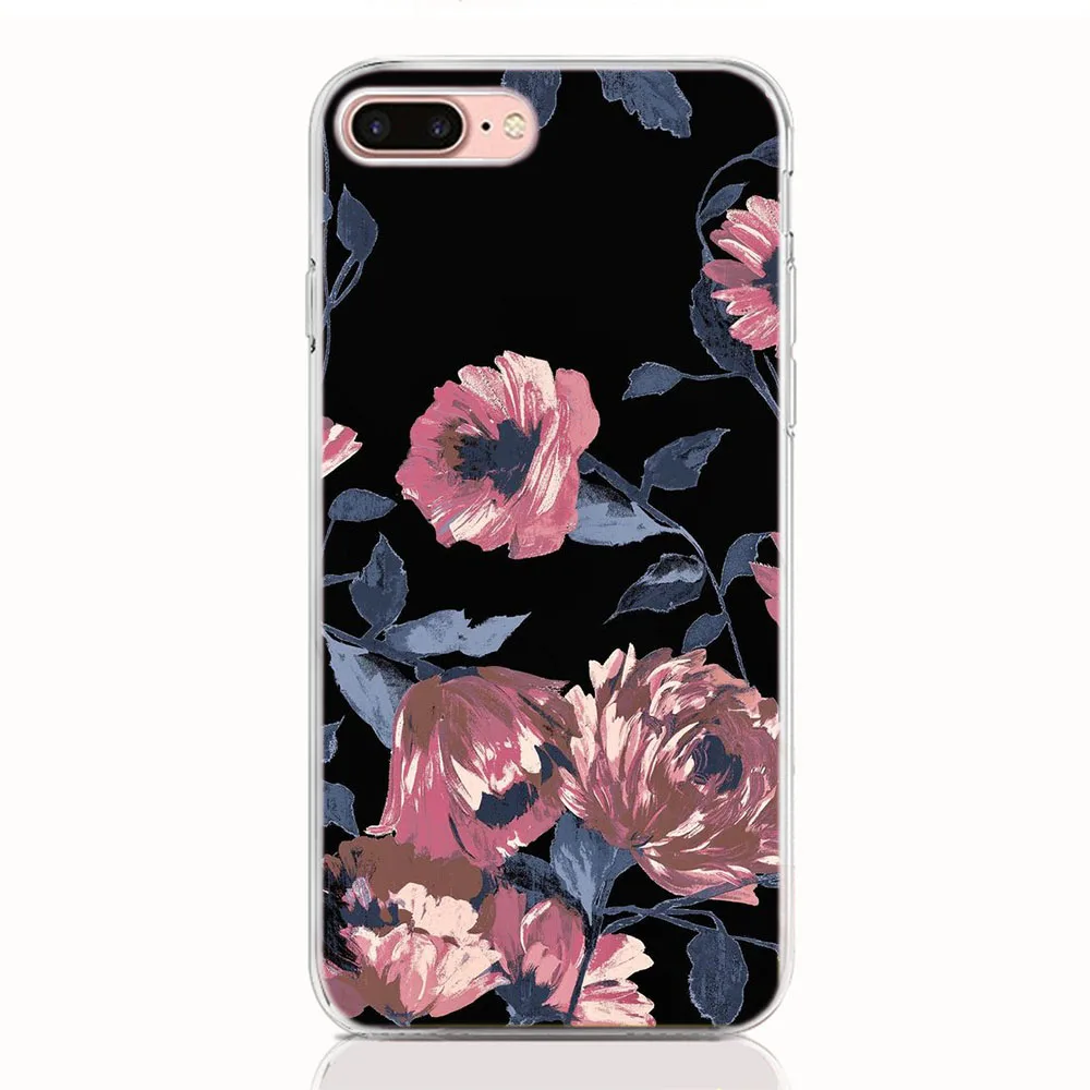 Для One Plus 6 7 6T 5 5T X 3 2 one мягкий Tpu силиконовый чехол с цветком защитный для телефона s