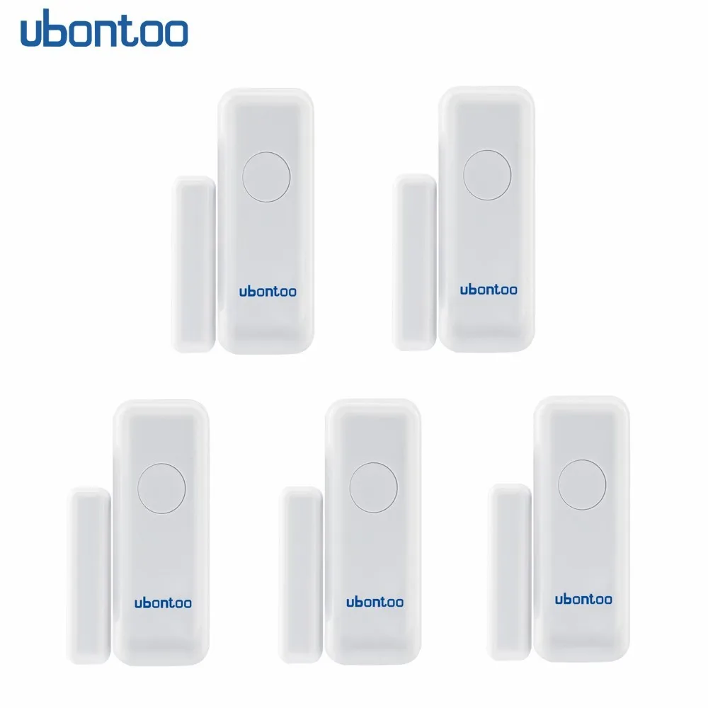 Ubontoo 5 шт. беспроводной оконный дверной магнитный датчик датчики сигнализации для