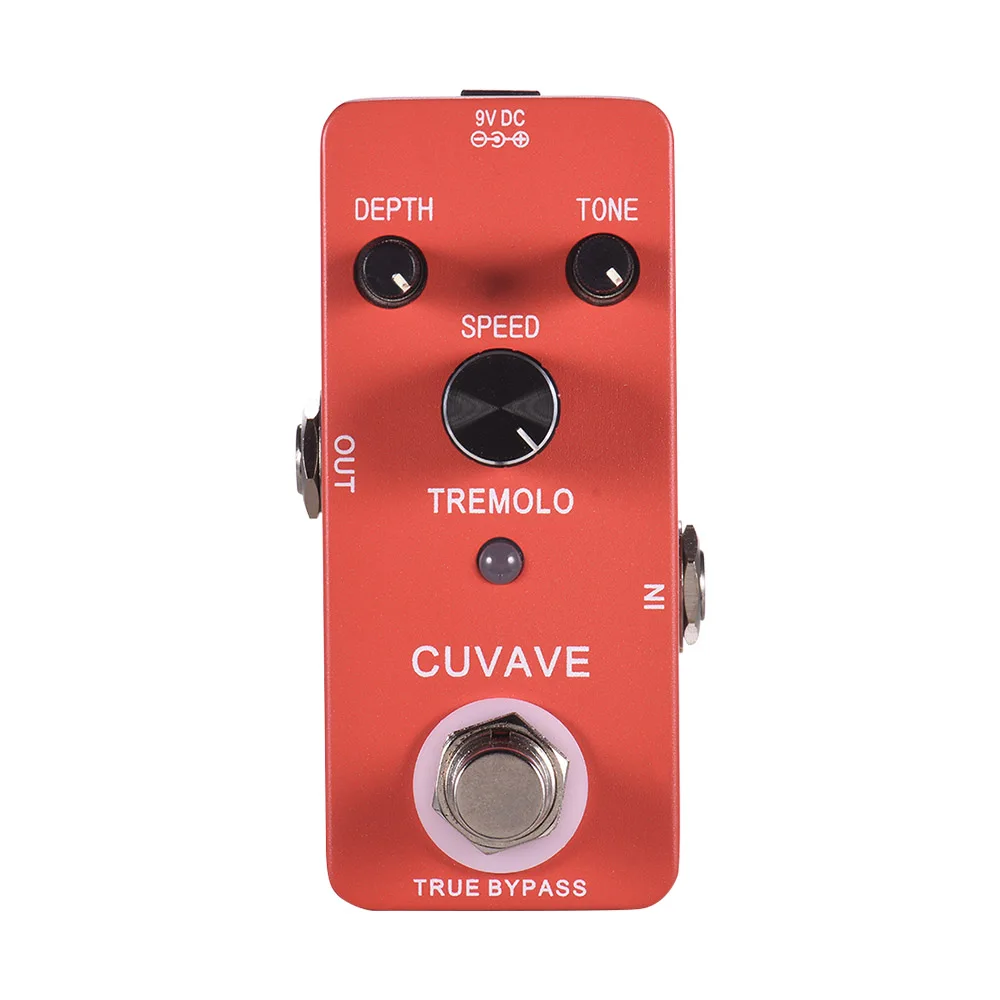 

Классическая педаль для гитары TREMOLO CUVAVE Tremolo, корпус из цинкового сплава