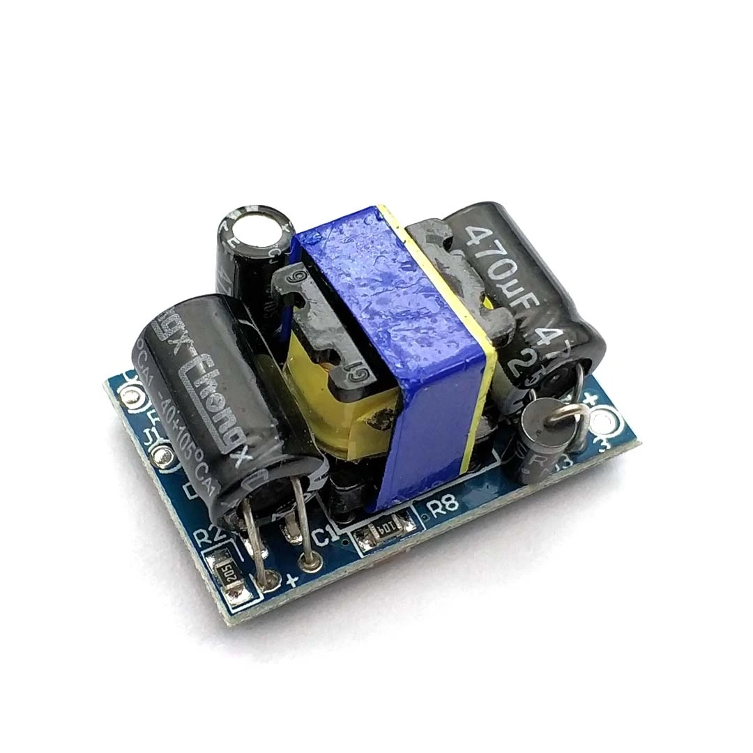 12V400mA мини переключатель модуль питания плата Встроенный AC DC понижающий