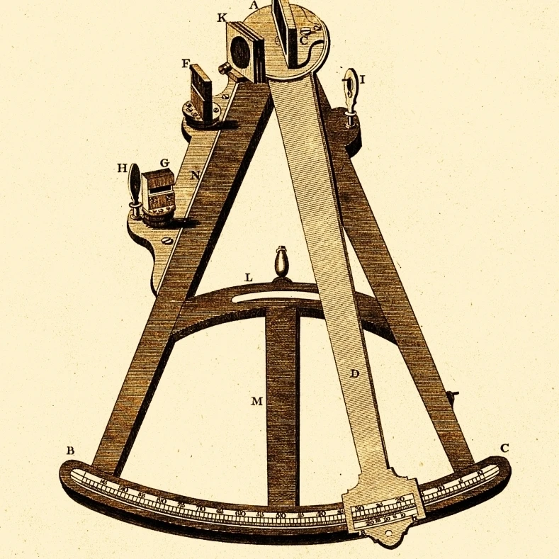 Sextant навигационный инструмент 1791. Печать плакатов от Science Source (18x24) | Дом и сад