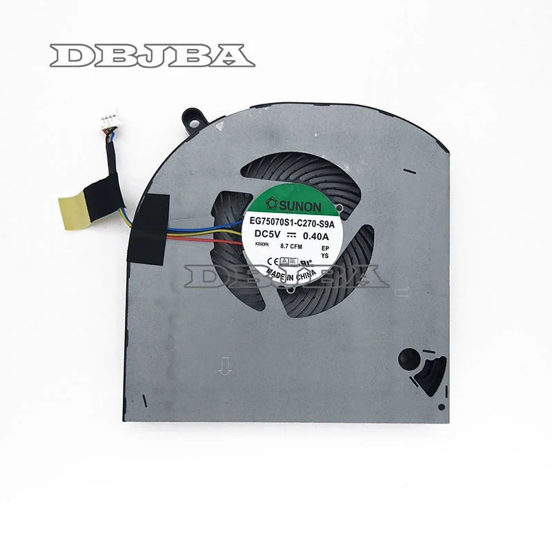 Вентилятор процессора для Dell Alienware 15 R3 R4 вентилятор EG75070S1 C270 S9A охлаждения