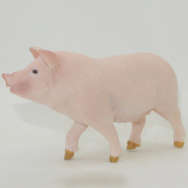Новая модель свинья животных игрушка 10 тип Статуэтка для украшения пластик