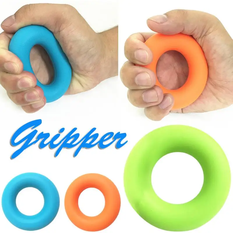 

Силиконовый O-образный захват для рук, кольцо для рук, эспандер для пальцев, растяжка для предплечья, запястья, тренировочный кистевой эспан...