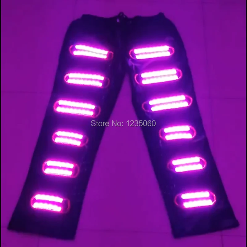 Красочная светодиодная светящаяся танцевальная одежда RGB светильник ные