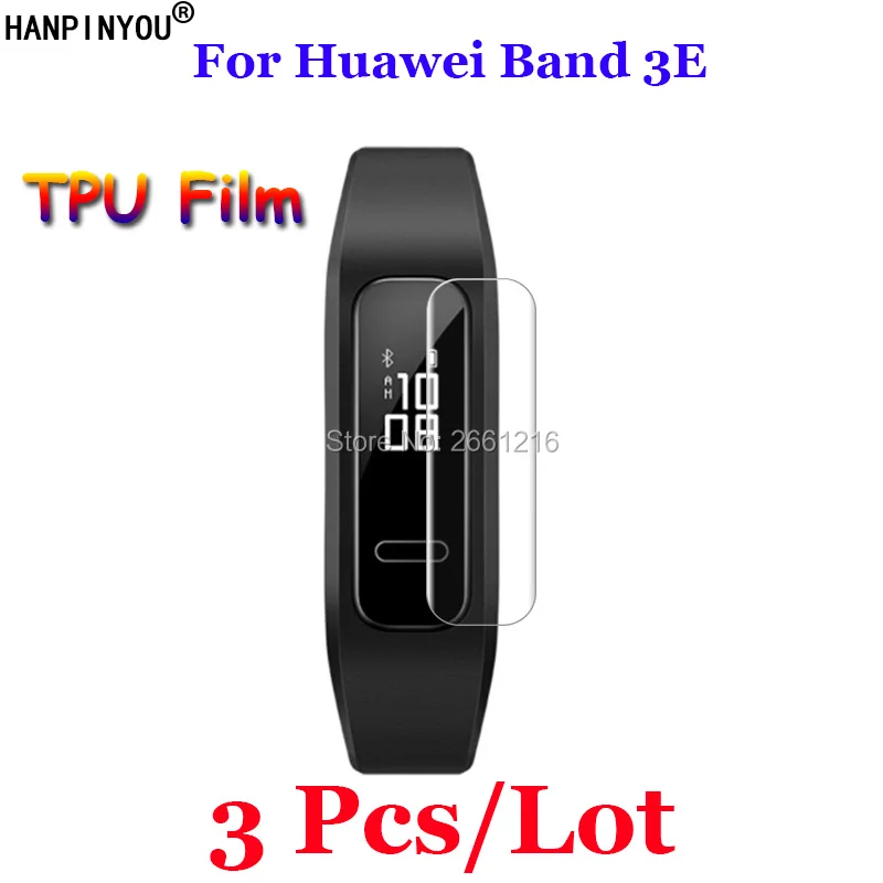 3 шт./лот для смарт часов Huawei Band 3E мягкая Взрывозащищенная защитная пленка экрана