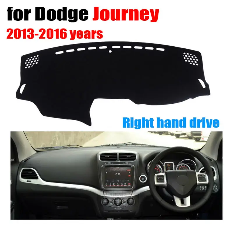 Чехлы на приборную панель автомобиля коврик для Dodge Journey 2013 2016 года правые руки