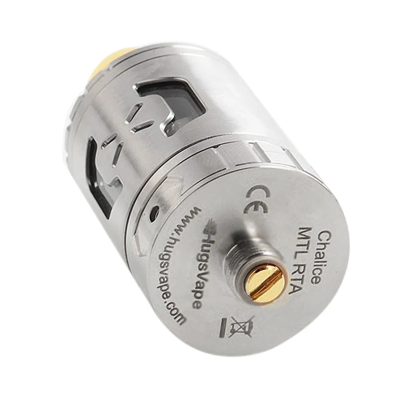 Hugsvape Chalice MTL RTA 24 мм 2 мл ремонтный бак Vape атомайзер для механических мод/VW мод/Vape