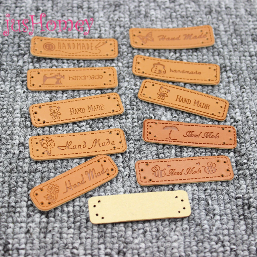 50 шт. рельефные ярлыки ручной работы для украшения шитья своими руками
