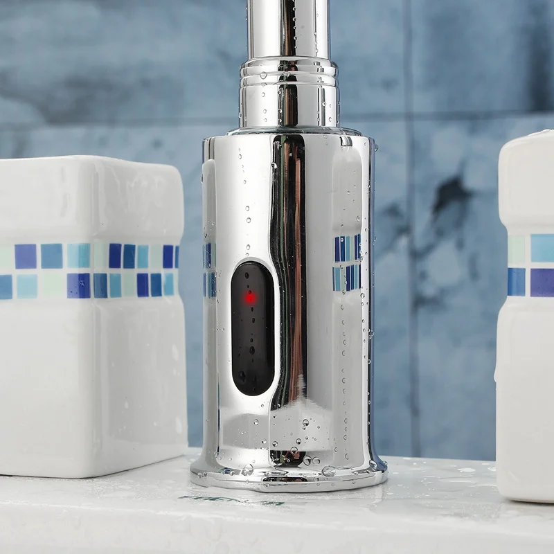 Электронный автоматический инфракрасный смеситель для воды кран раковины в