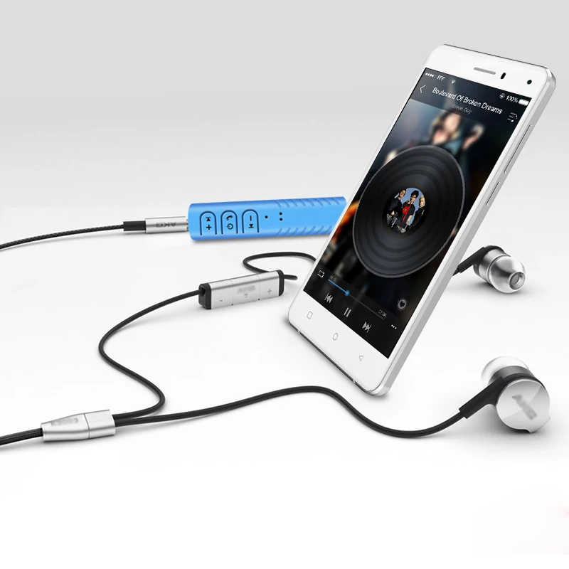 Приемник Bluetooth наушники Беспроводной Handsfree гарнитура 3 5 мм проводные с микрофоном