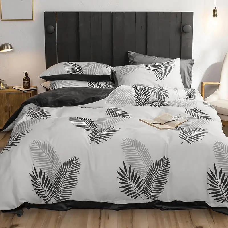 Nordicas Juego Nordico Matrimonio Queen одеяло из хлопка и льна Ropa Roupa De Cama постельные