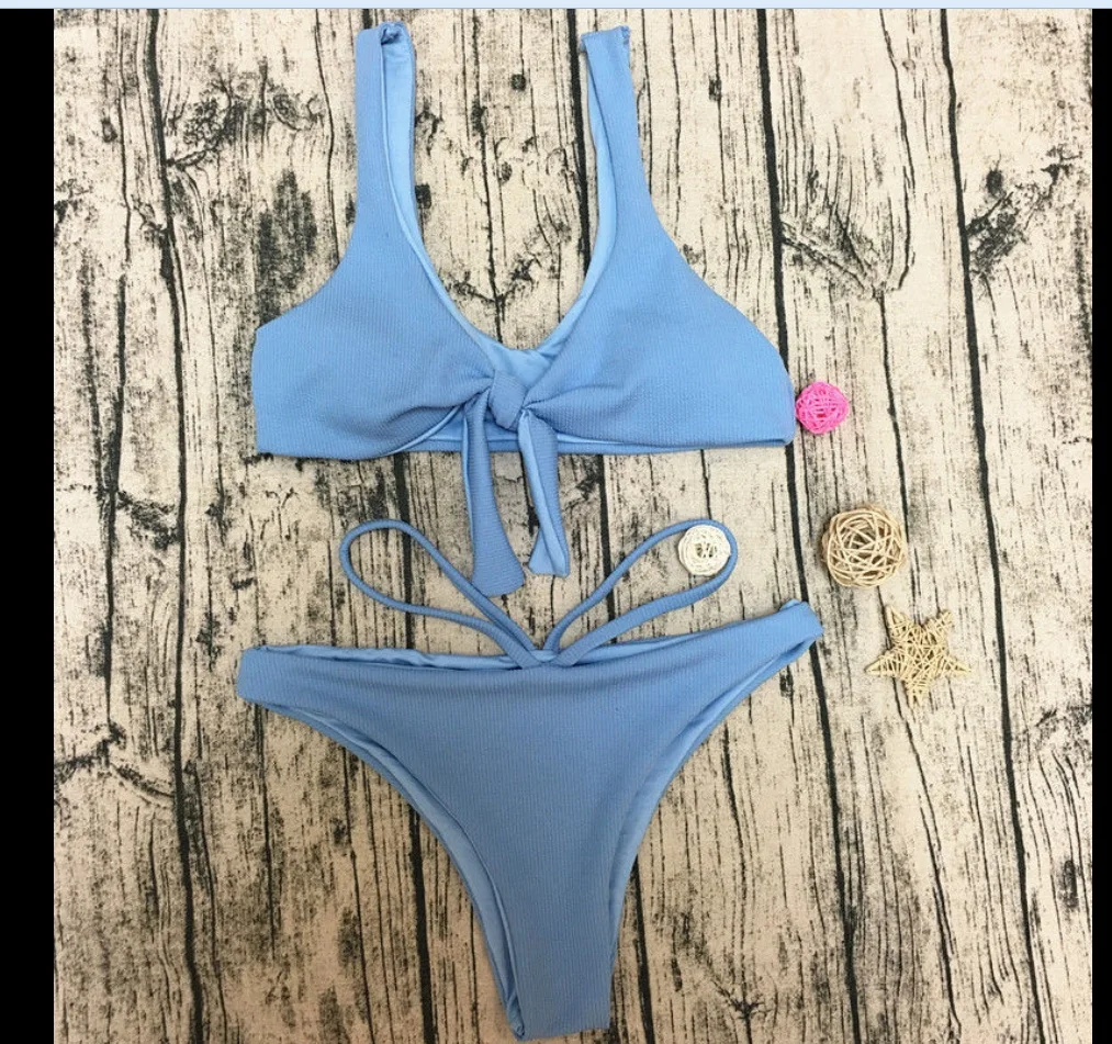 Женский модный комплект бикини сексуальный купальник пуш-ап |