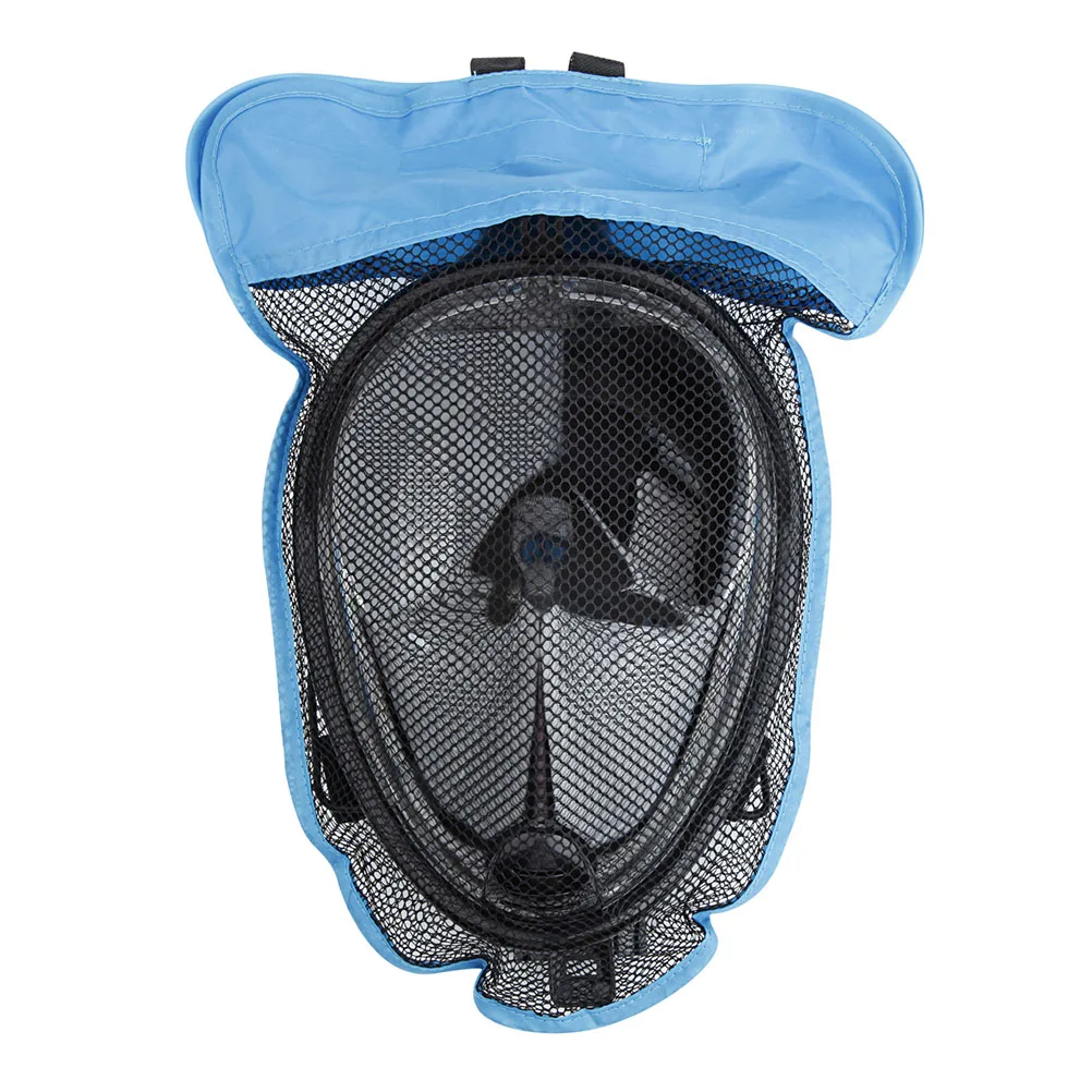 

Professional Anti-fog Dry Snorkel Mask with Earplugs Underwater Diving Scuba Mask Scuba Breathing Glasses