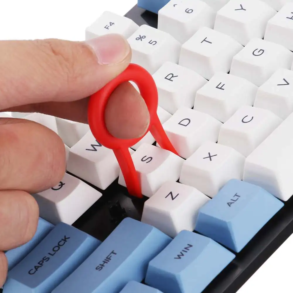 108 ключ синий белый Вишневый профиль краситель-sub PBT Keycaps Набор для механической клавиатуры только Keycap