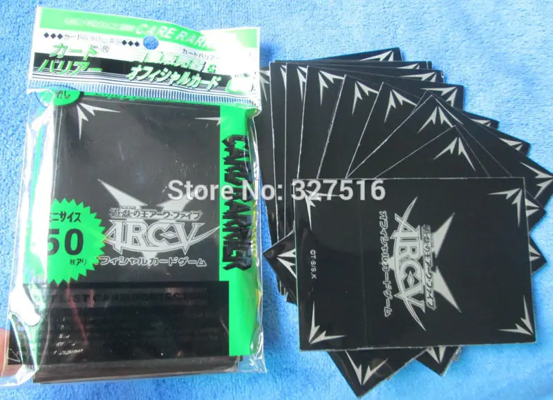 12 упаковок (600 шт.) Yu Gi Oh! Защита Карт YuGiOh ARC V защита карт аниме уход за картами