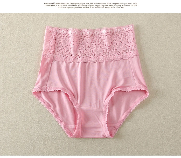 3pcs/lot Women Panties 100% Natural silk Lace Pantie high waist briefs Comfortable Underwear seamless panties Underpants |