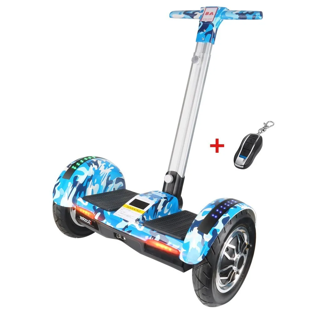 Iscooter Hoverboard 10 дюймов электрический скутер самобалансирующий Интеллектуальный