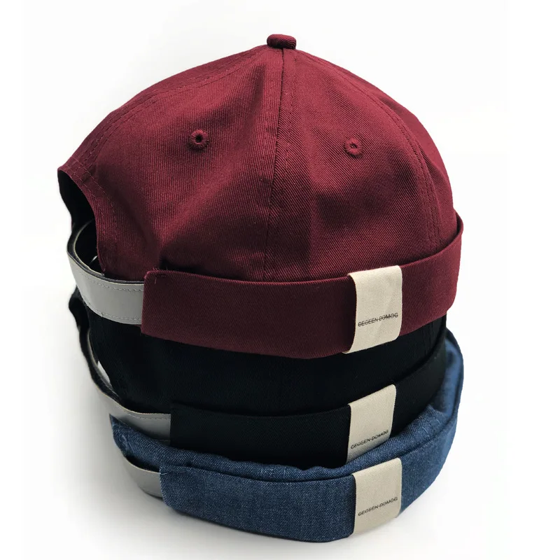 Летний Тонкий джинсовый матрос nan nv популярная брендовая круглая Кепка изгой из
