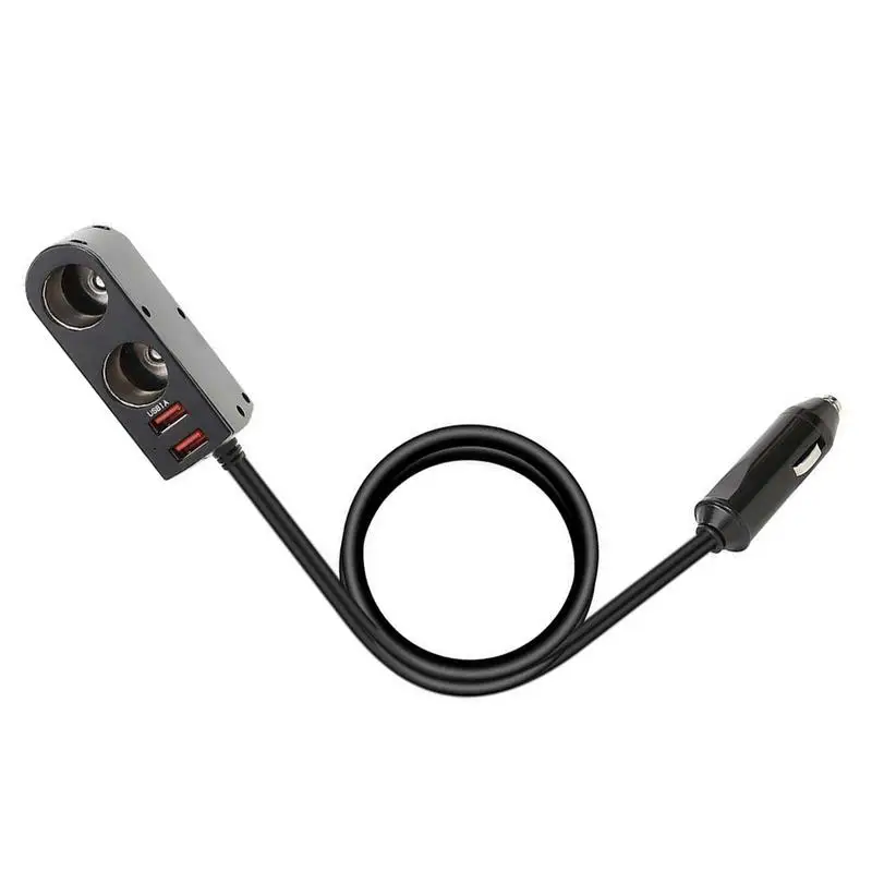 5 V/1A V/2A двойной порт USB 2 Way Авто прикуриватель розетка распределитель для