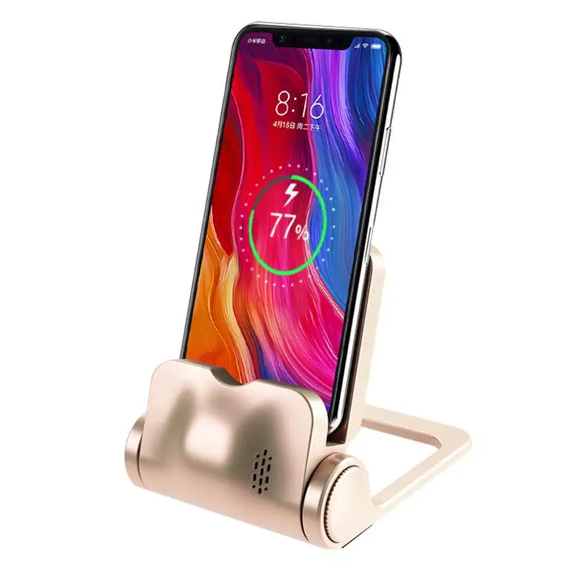 Applicable For IP Android Type-C Mobile Phone Bracket Live Seat 10w Charger Base Stand Car Holder | Электроника