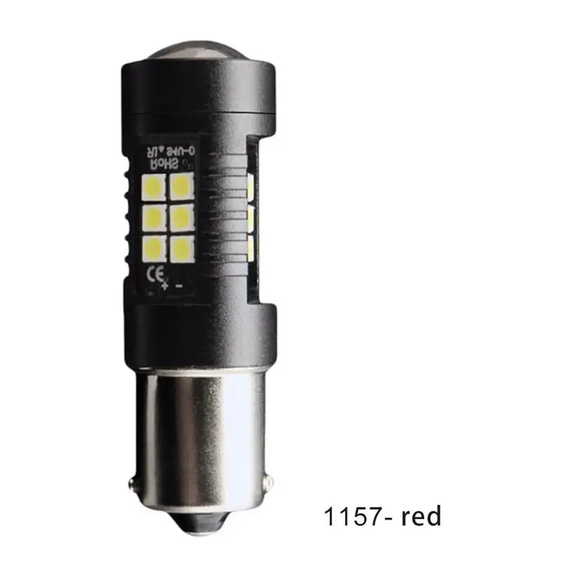 1 шт. Автомобильный светодиодный поворотный сигнал 1156 BA15S 3030 21SMD задний фонарь