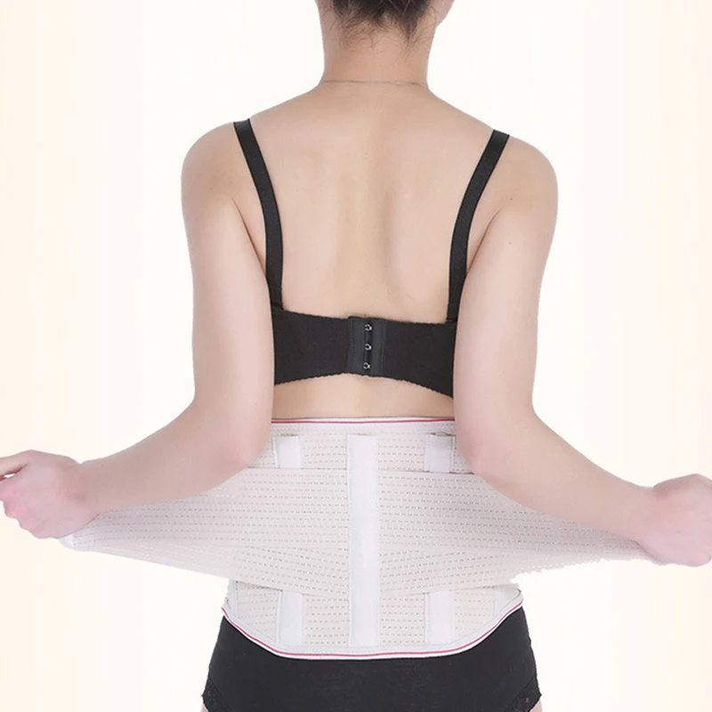

Waist Support Slimming Shape Tourmaline Belt Women Prevention Lumbar Vertebra Bone Health Brace Black Adhesive Bandage Device