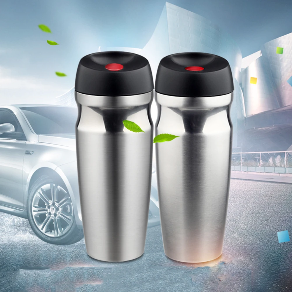 Портативный двухслойный Нержавеющая сталь Премиум дорожные Кофе кружка термос
