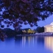 Мемориал Джефферсона Вашингтон округ Колумбия США плакат печать (18x6) | Дом и сад