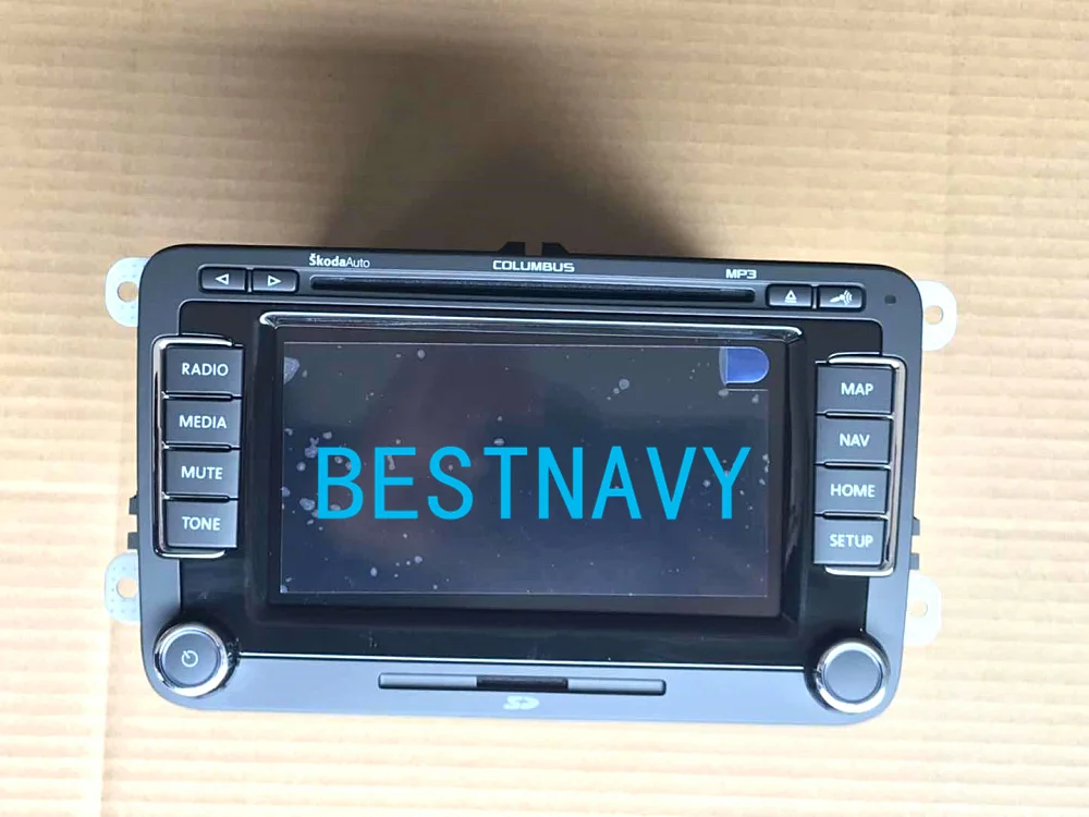 Бесплатная идентификация 3TD 035 682 автомобильная навигация RNS510 радио светодиодный
