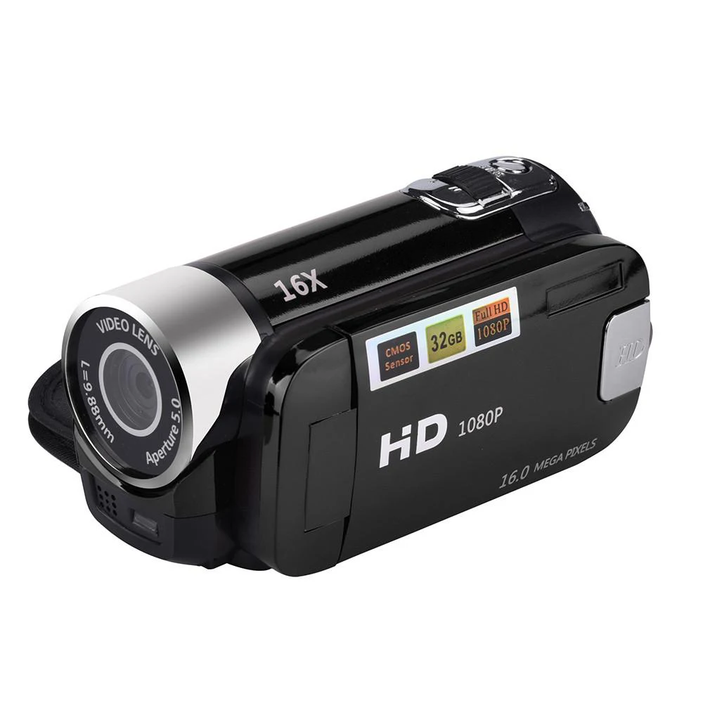 2 4 дюймовый TFT экран 16X цифровой зум DV видеокамера HD 1080P ручная цифровая камера Cmos