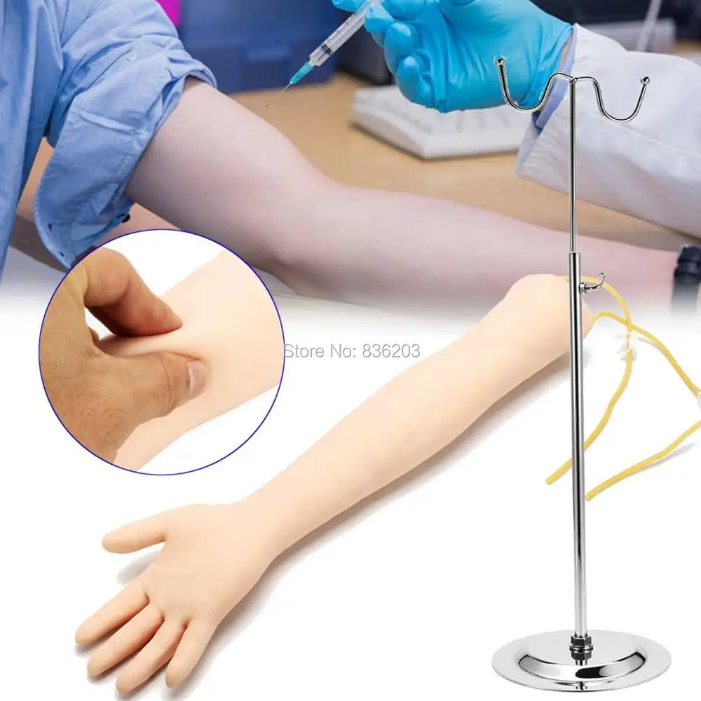 Электронная анатомическая IV флеботомия Venipuncture практика рука Анатомия инъекция