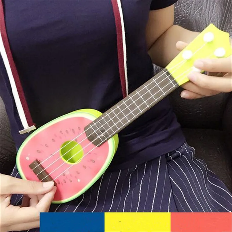 Новые детские легкообучаемые гитары-фрукты Youkrili Mini могут играть на музыкальных