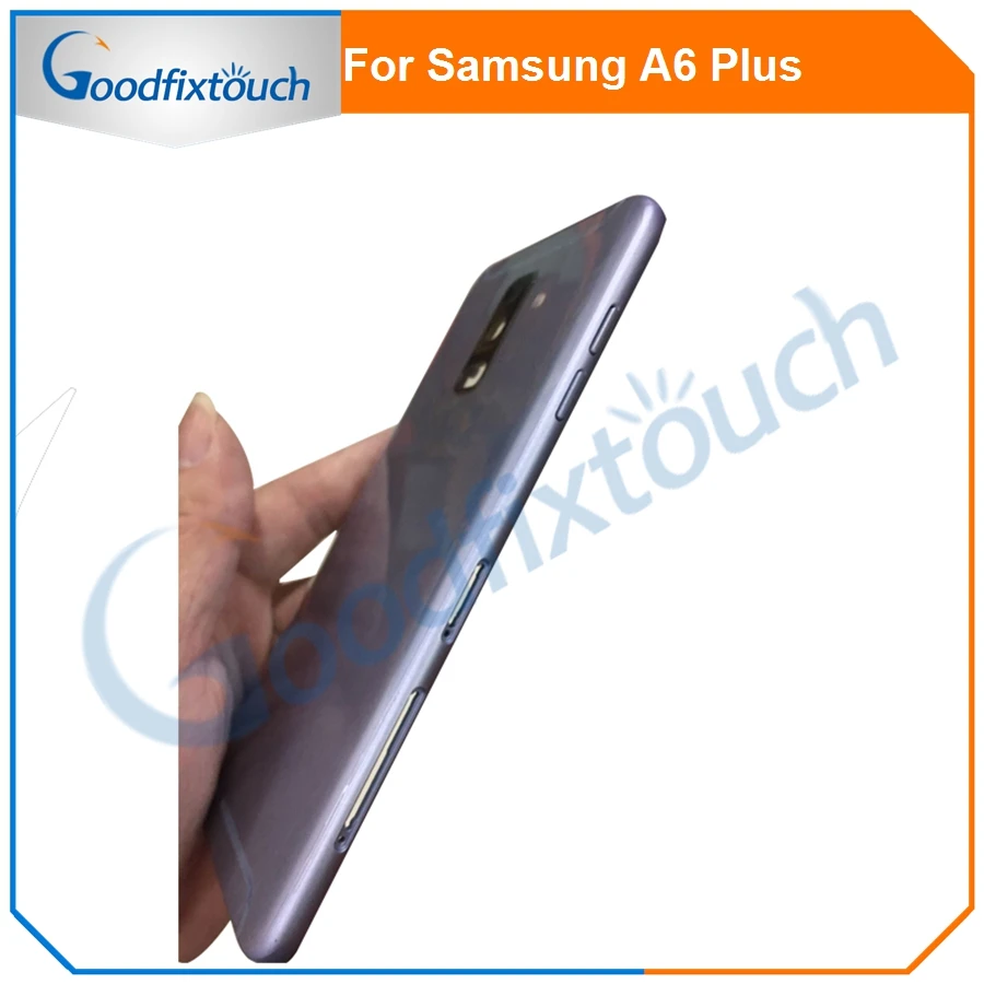 Задняя крышка батарейного отсека с кнопкой питания и объективом камеры для Samsung