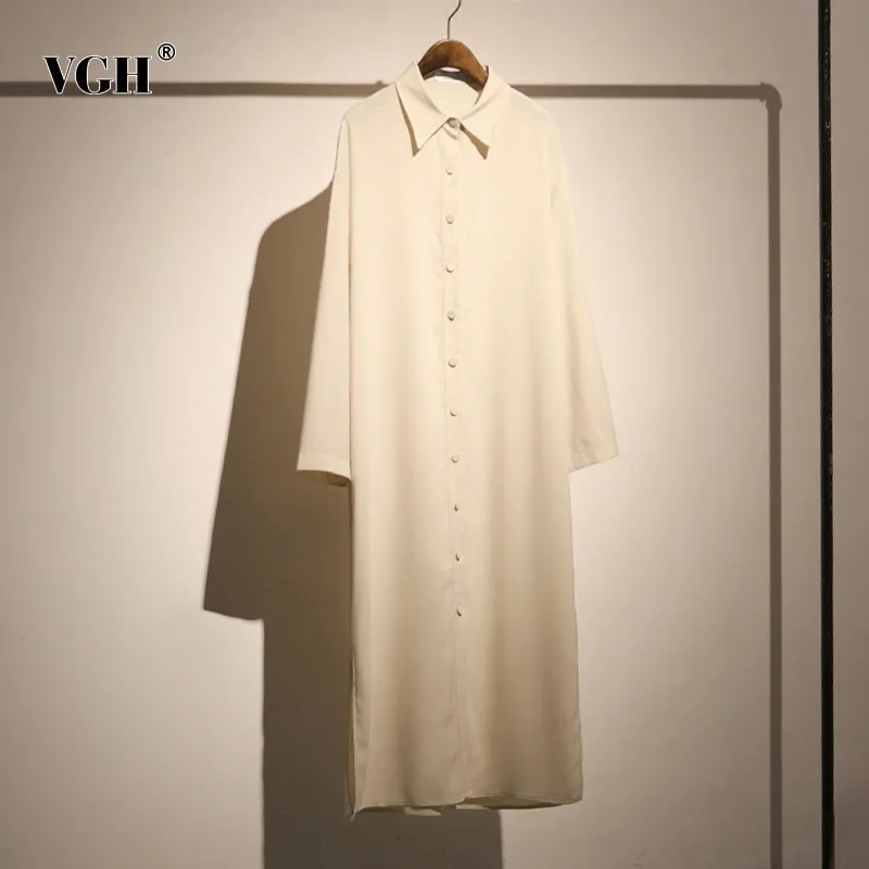 VGH платье трапециевидной формы для Женская мода новый Ride 2019 Весна повседневное