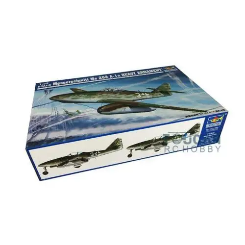 Трубач 02260 1/32 ME262 A 1A тяжелого оружия модели самолета самолетостроение комплект
