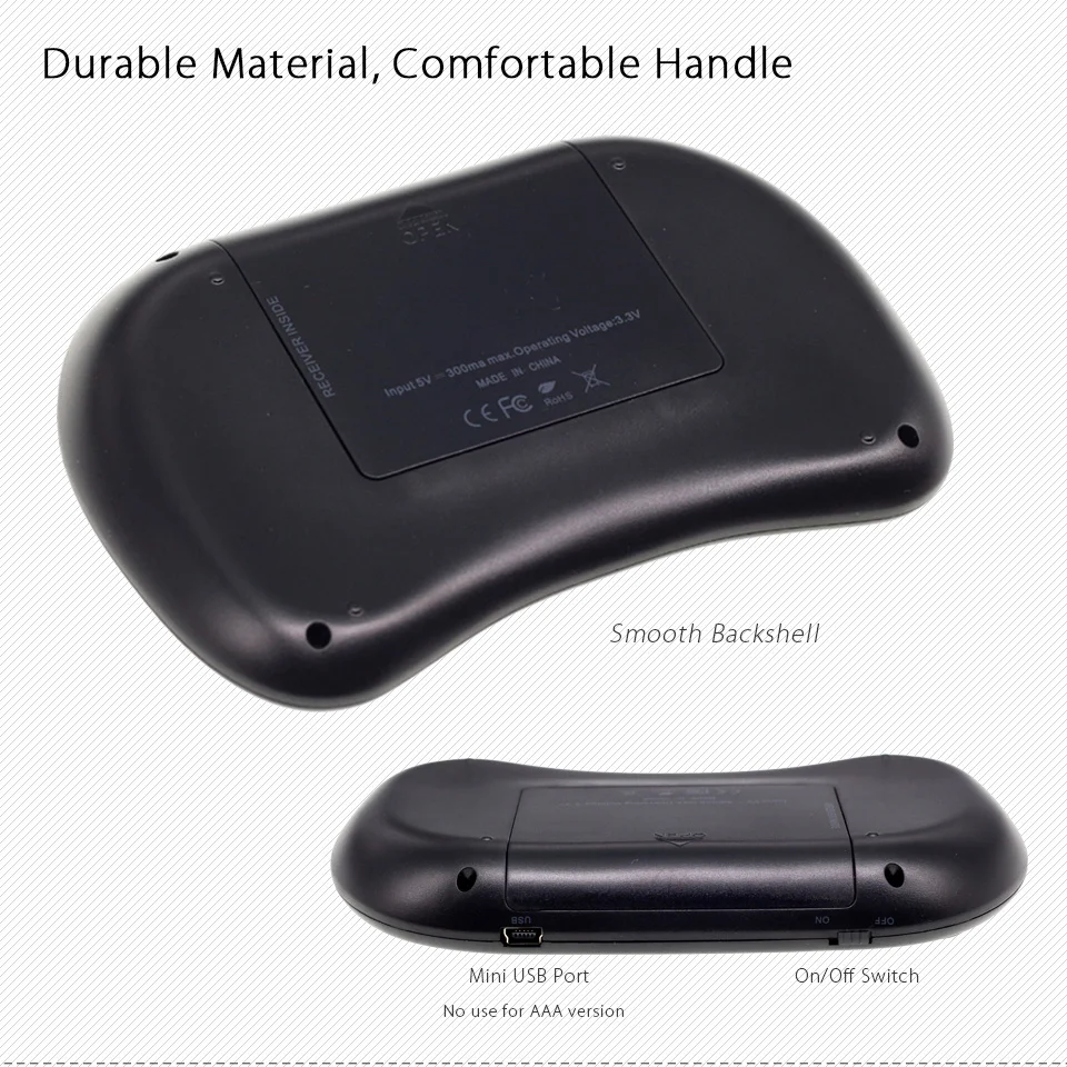 IPazzPort KP 810 21 арабская клавиатура Air Mouse 2 4 ГГц мини беспроводная с тачпадом для Google