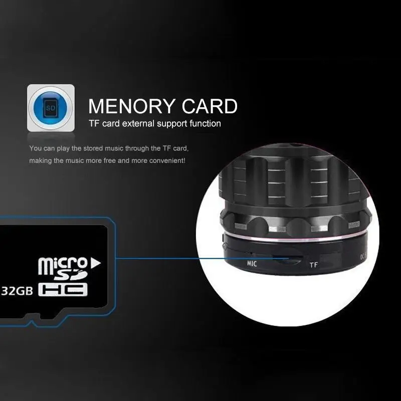 Новый беспроводной Bluetooth динамик мини многофункциональный портативный Крытый