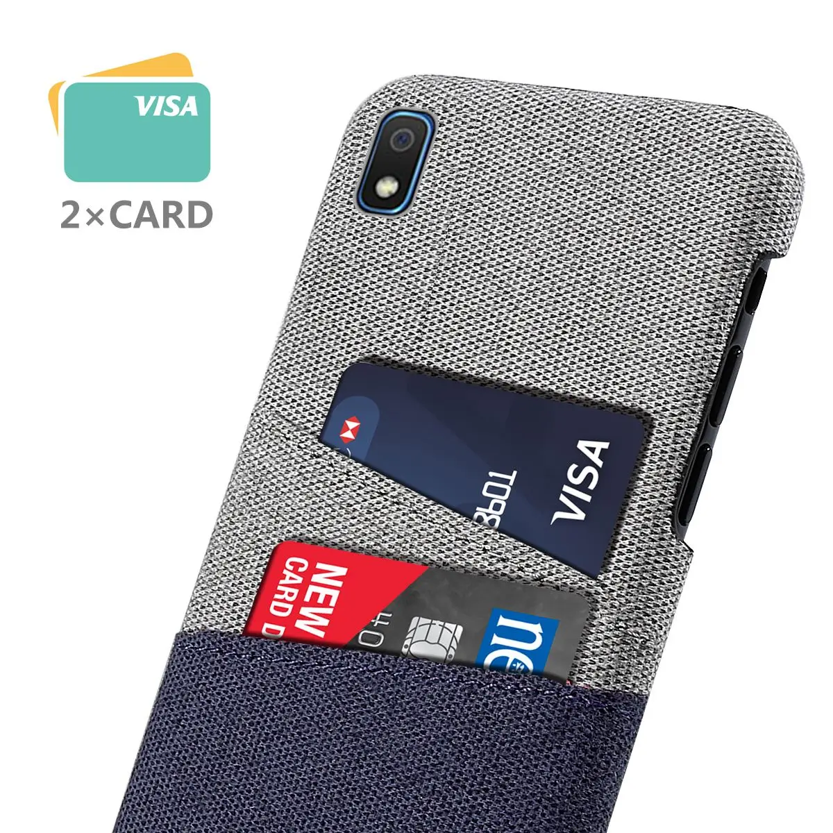 Противоударный Fundas для Samsung Galaxy A10 A20 A30 A40 A50 Чехол Ультра Тонкий Жесткий ПК
