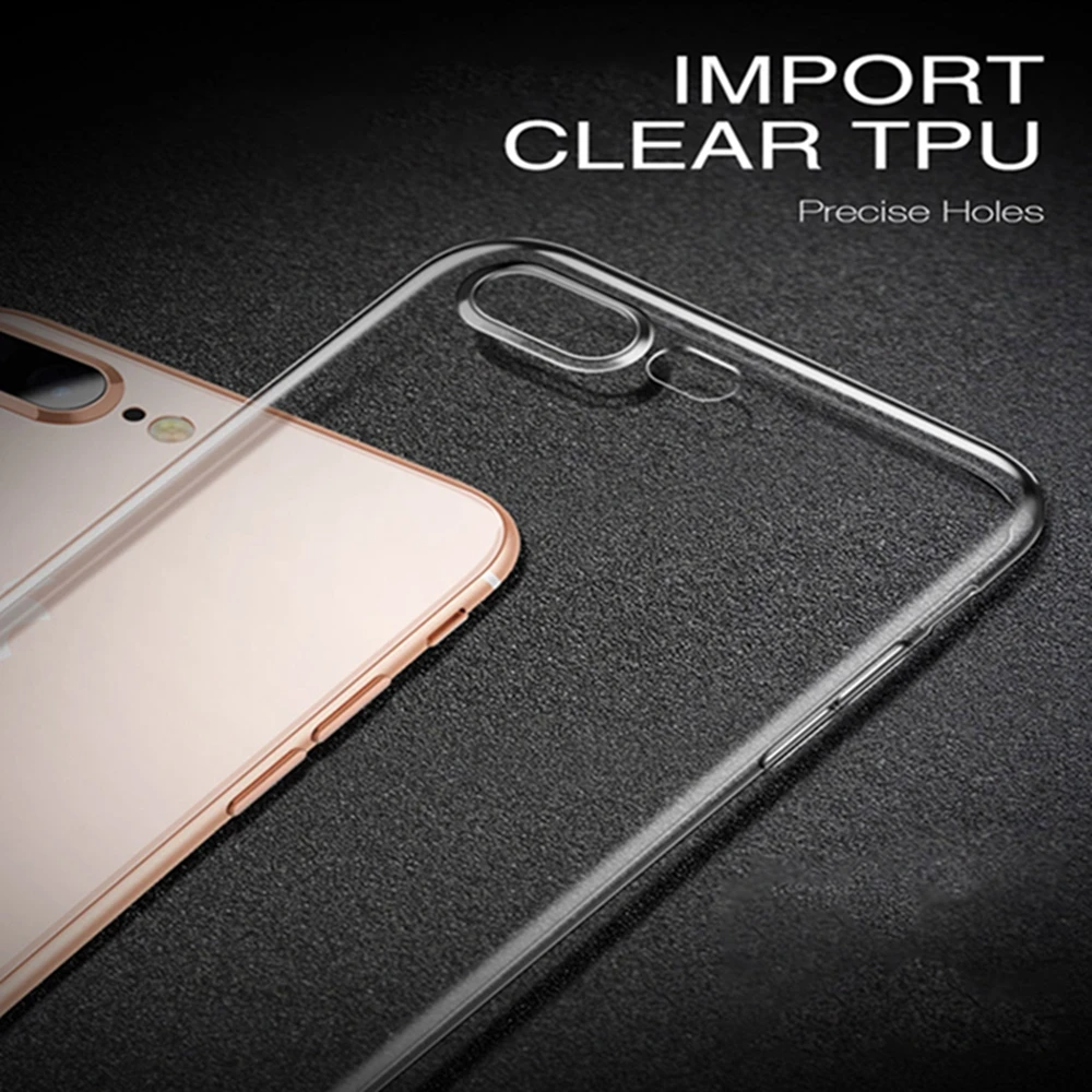 KISSCASE Clear Phone Case For Xiaomi 8 SE 6 A1 6X Soft Silicone Redmi 4X 4A 5A 5 Plus Note Fundas Covers |