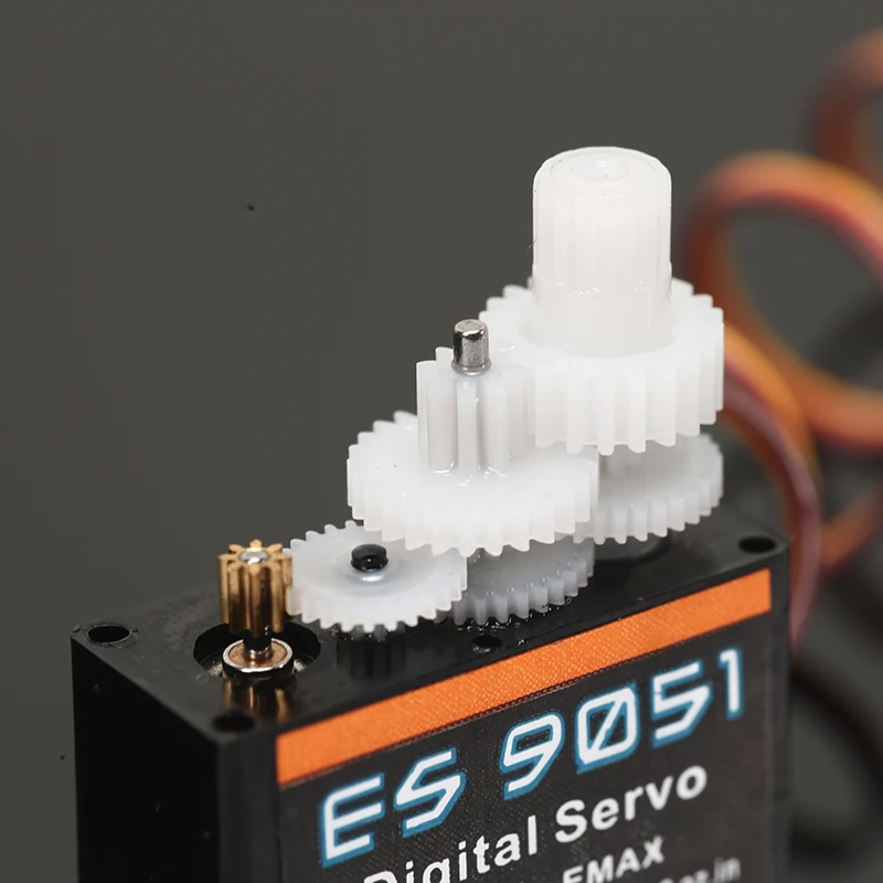 4PCS EMAX Digital Plastic Gear Servo ES9051 ES9251 0.8kg 0.09 Sec/60 Degree for RC FPV Fixed Wing Airplane Copter Accessories | Игрушки и