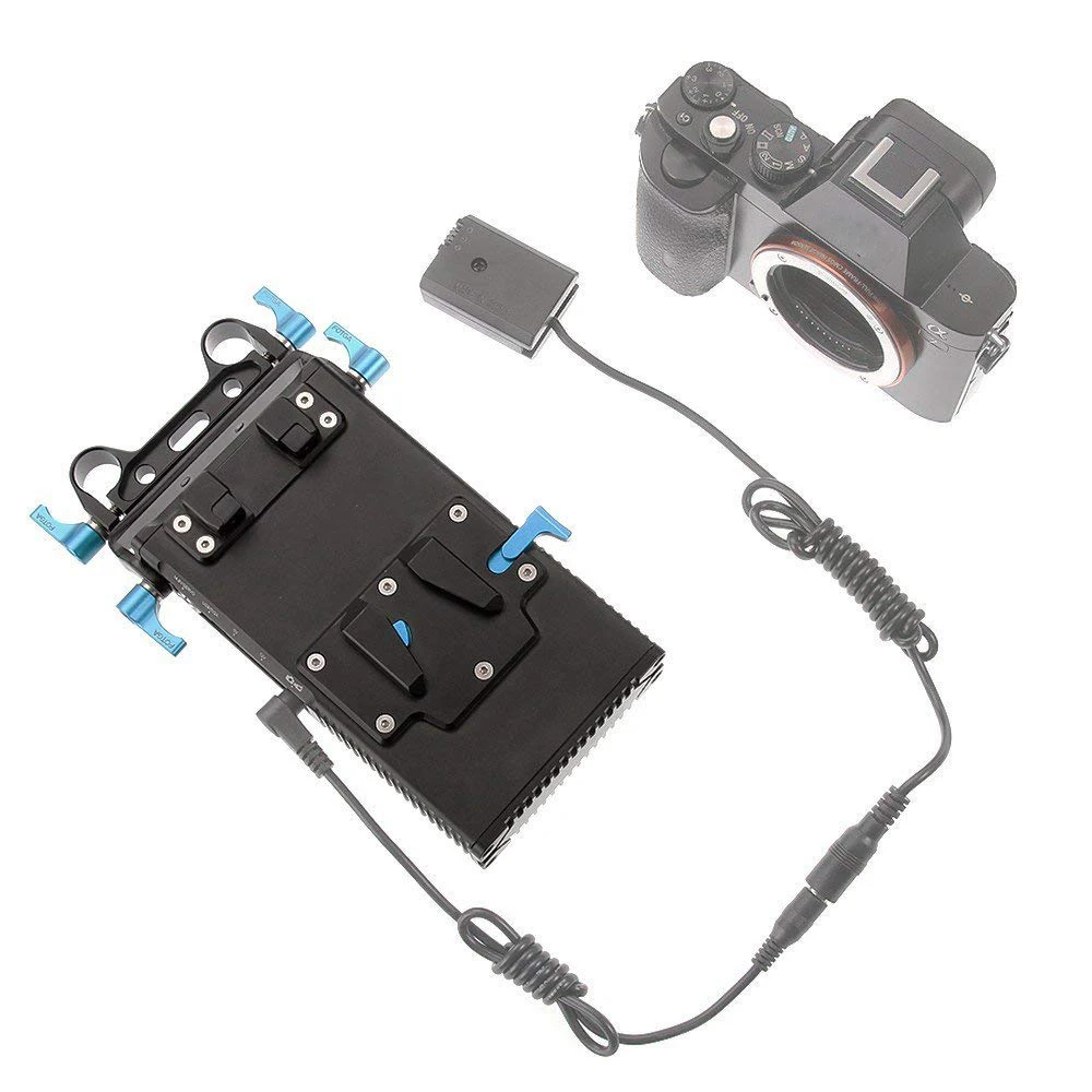 США Разъем Dp500 V Mount бесперебойного питания Bp батарея пластина для sony A7 A7R Ii Iii A9 A6300