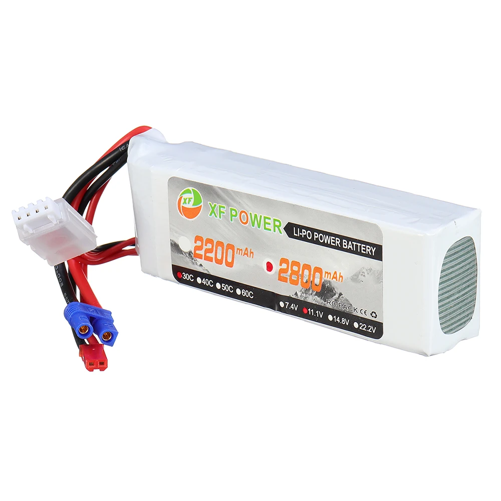 Lipo battery EC2 JST разъем для радиоуправляемой модели дрона квадрокоптера запасные