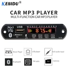 Kebidu 1 шт. беспроводной Bluetooth 12 в MP3 WMA декодер плата аудио модуль USB TF FM радио MP3-плеер для автомобиля аксессуары с дистанционным управлением