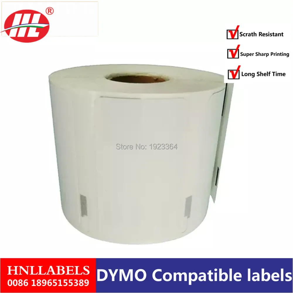100X совместимые рулоны DYMO ярлыки 11354 dymo 1354 57 мм x 32 многофункциональные