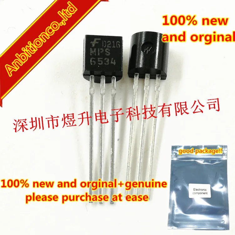 5 шт. 100% Новый оригинальный MPS6531 1A 40V MPS6534 TO 92|Комплекты аксессуаров для телефонов| |