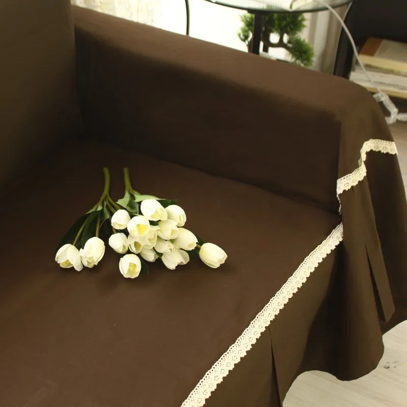 Покрытая кофе chun xia ткань художественная подушка чистый полный мешок всесезонный