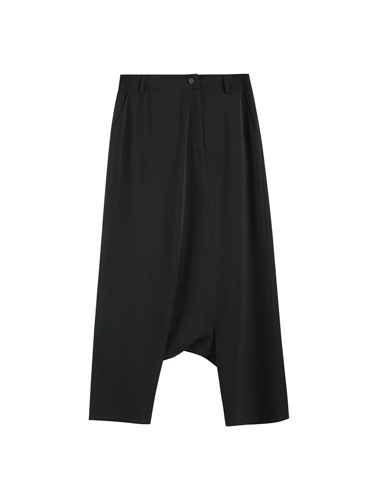 DEAT 2019 New Summer Fashion Women Clothes Pleated Thin Styles High Waist Loose Pants Harent Female Trouser WF92501L | Женская одежда